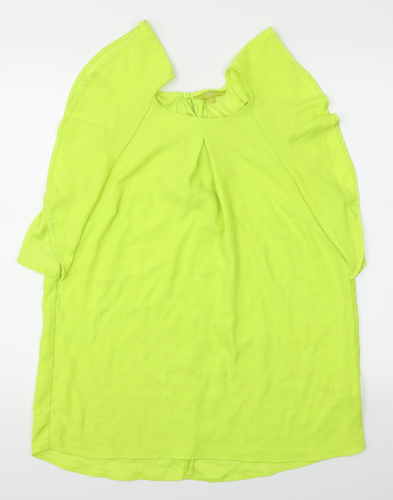 Womens UK Size 16 NEXT Green Basic Blouse