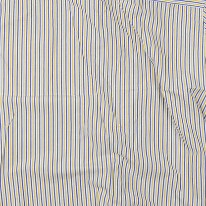 Mens UK Size 2XL M&S Yellow  Button-Up Short Sleeve Casual Shirt