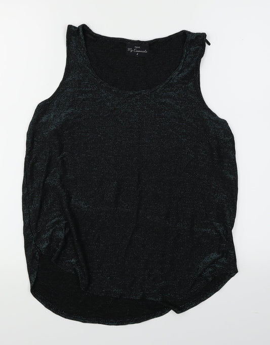 Womens UK Size 8 NEXT Green Basic Tank