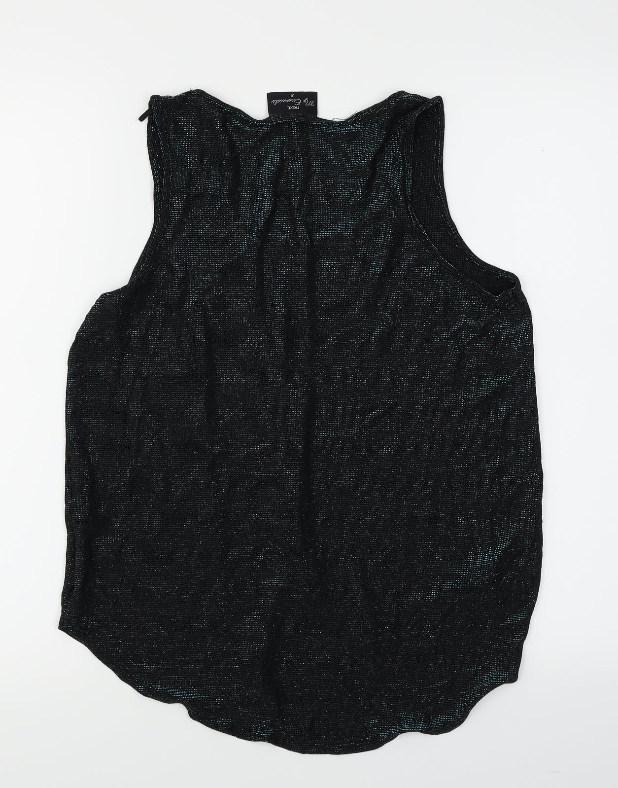 Womens UK Size 8 NEXT Green Basic Tank