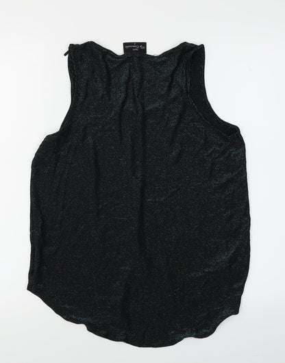 Womens UK Size 8 NEXT Green Basic Tank