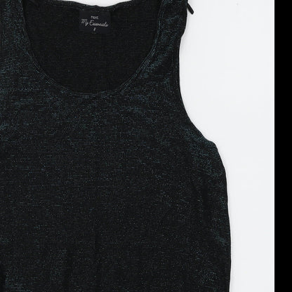 Womens UK Size 8 NEXT Green Basic Tank