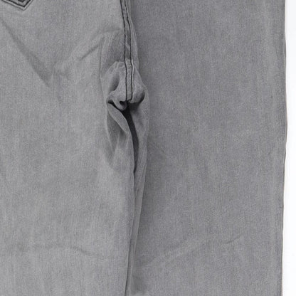 denim co Womens Grey   Straight Jeans Size 20 L29 in