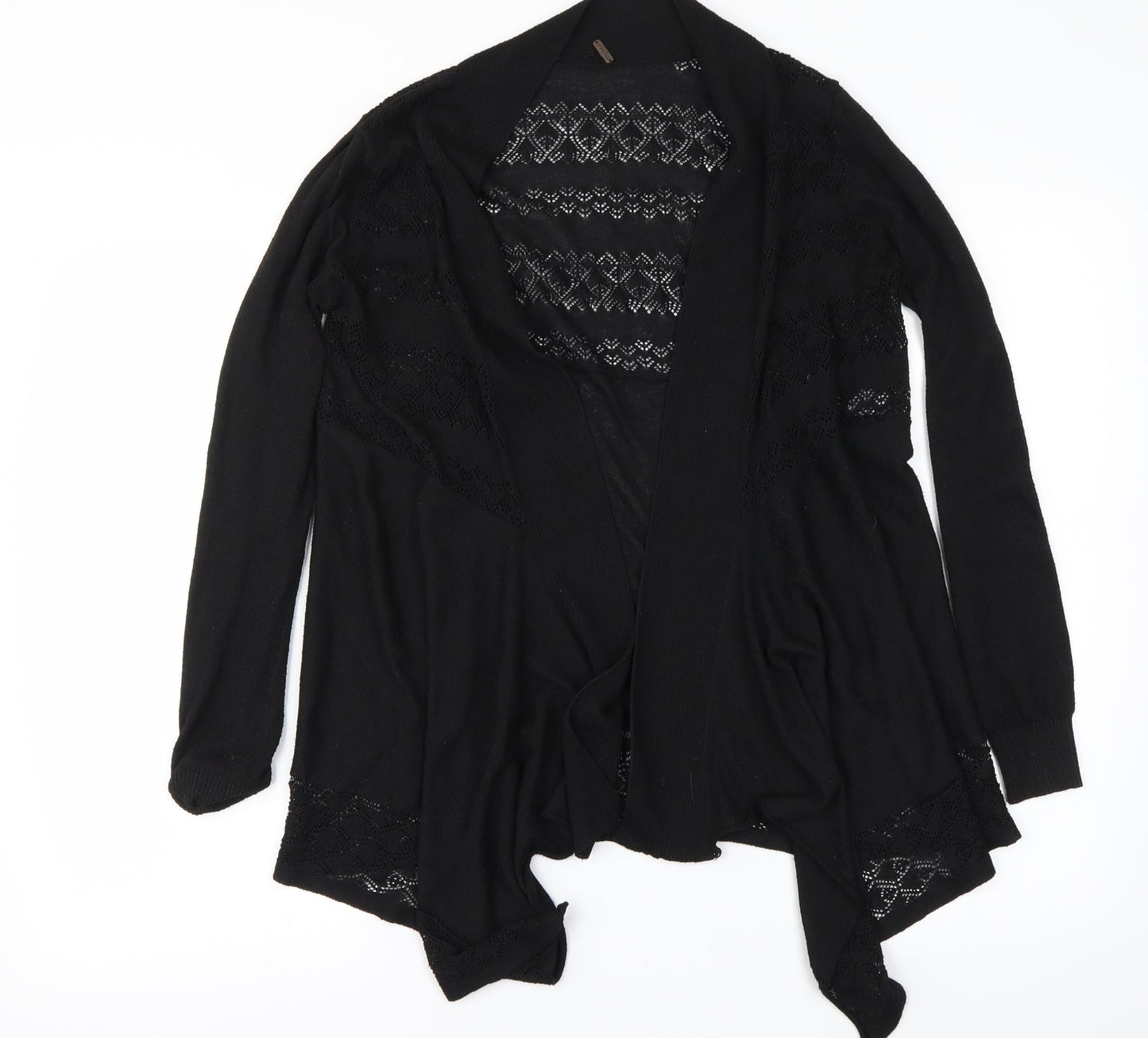 Preworn Womens Black   Cardigan Jumper Size M