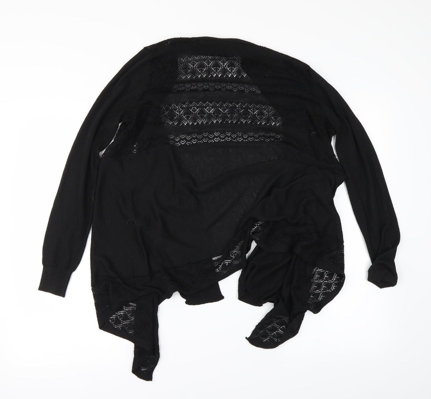 Preworn Womens Black   Cardigan Jumper Size M