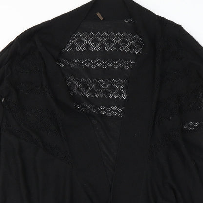 Preworn Womens Black   Cardigan Jumper Size M