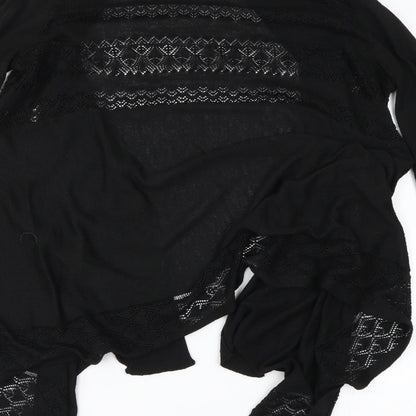Preworn Womens Black   Cardigan Jumper Size M