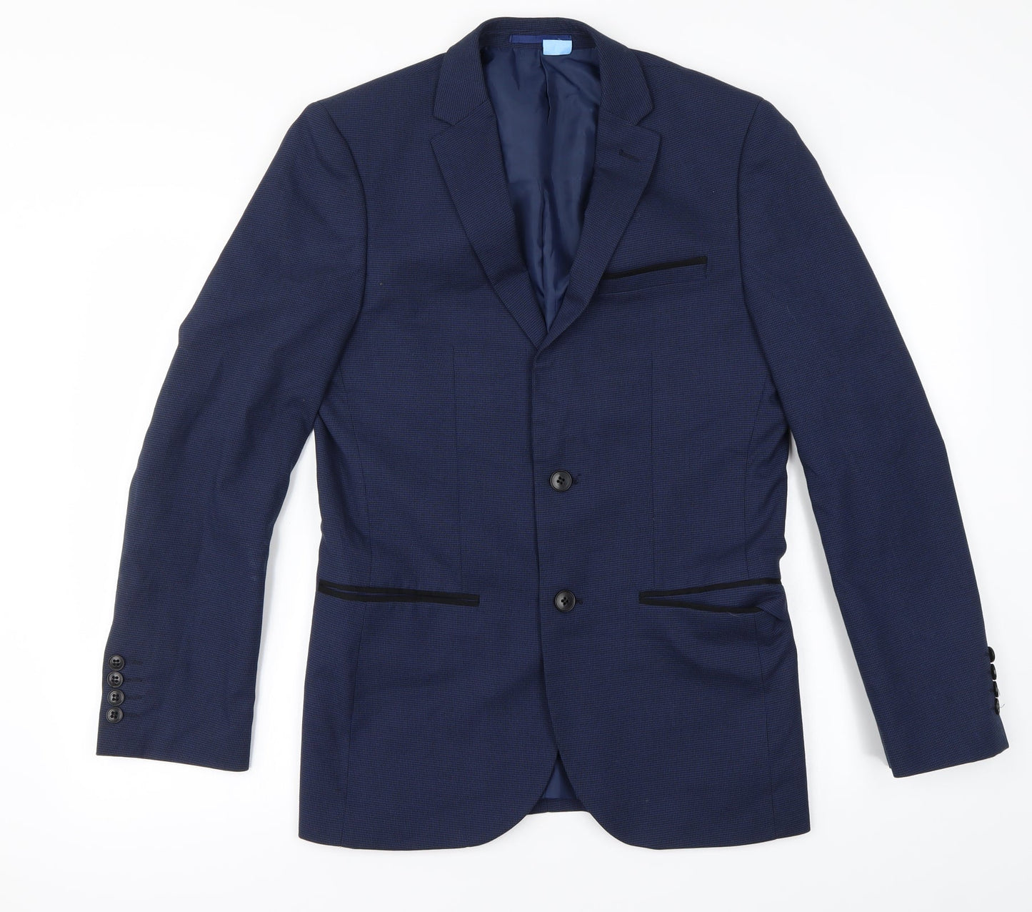 Mens UK Size 36 Preworn Regular Blue Suit Jacket