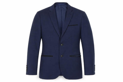 Mens UK Size 36 Preworn Regular Blue Suit Jacket