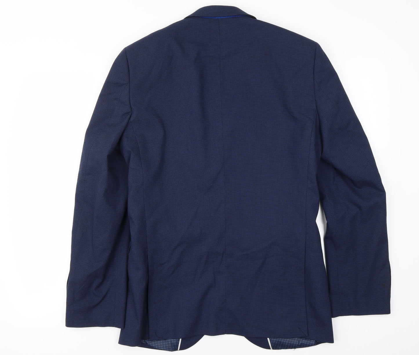 Mens UK Size 36 Preworn Regular Blue Suit Jacket