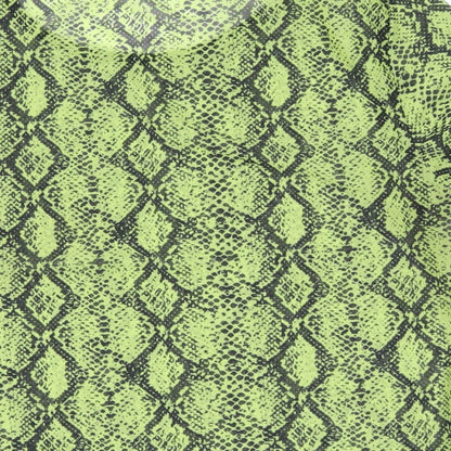 Primark Womens Green Animal Print  Basic Blouse Size M