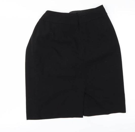 Precis  Womens Black   A-Line Skirt Size 28 in