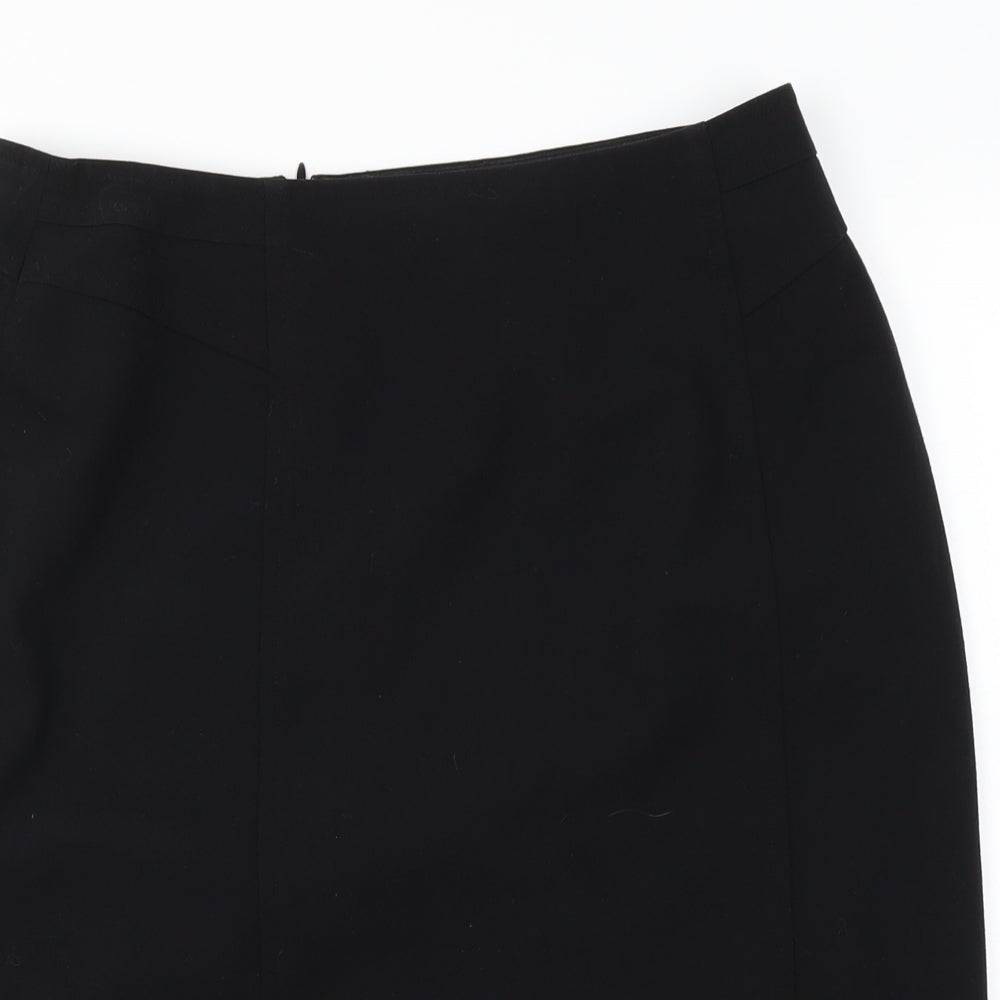 Precis  Womens Black   A-Line Skirt Size 28 in