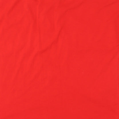 Womens UK Size L Klass Red Basic Blouse