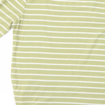 Womens UK Size 14 Alexara Green Basic Blouse