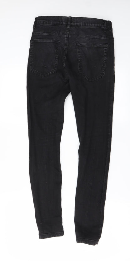 Pull & Bear Womens Black   Skinny Jeans Size 26 in L26 in