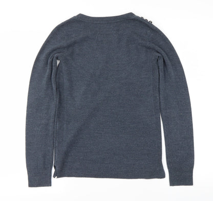 Atmosphere Womens Grey   Pullover Jumper Size 4