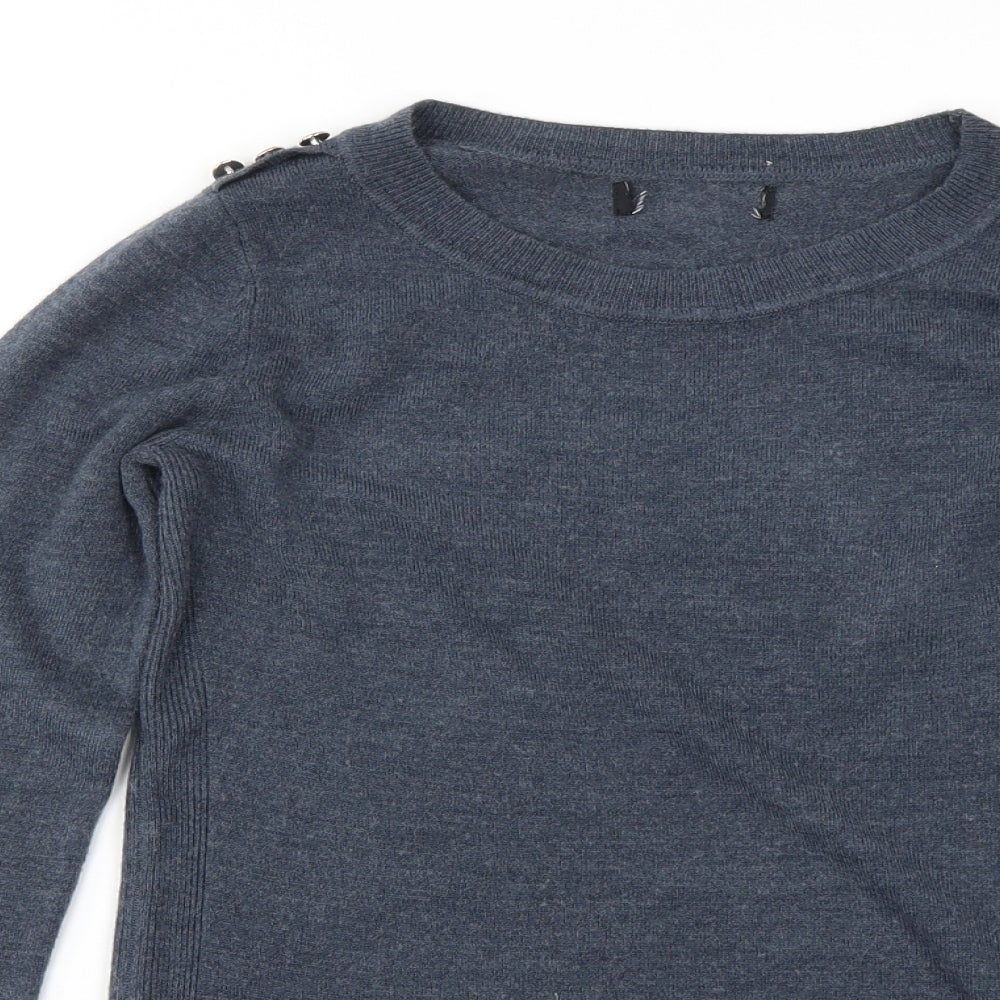 Atmosphere Womens Grey   Pullover Jumper Size 4