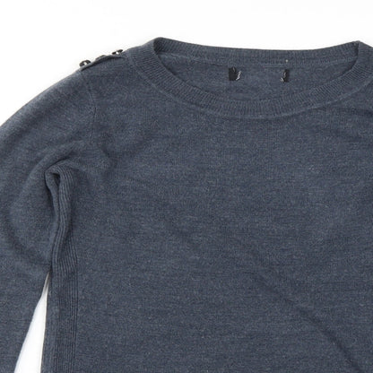 Atmosphere Womens Grey   Pullover Jumper Size 4