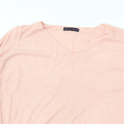Marks and Spencer Womens Pink   Pullover Jumper Size 14