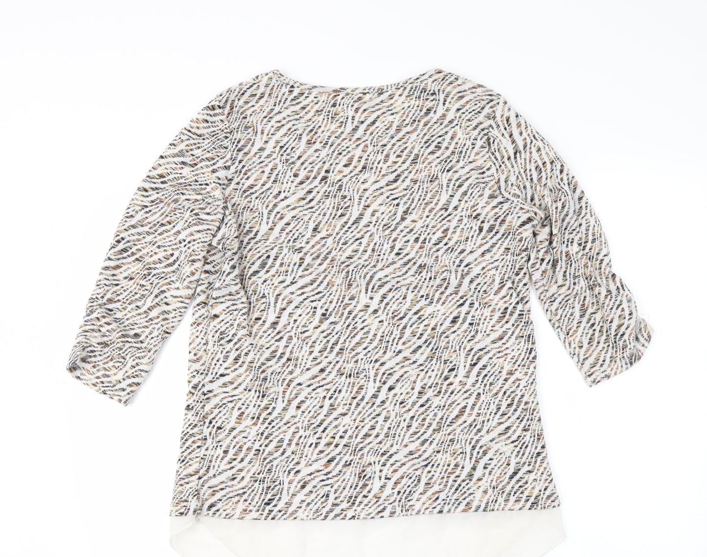 Klass Womens Beige   Pullover Jumper Size M