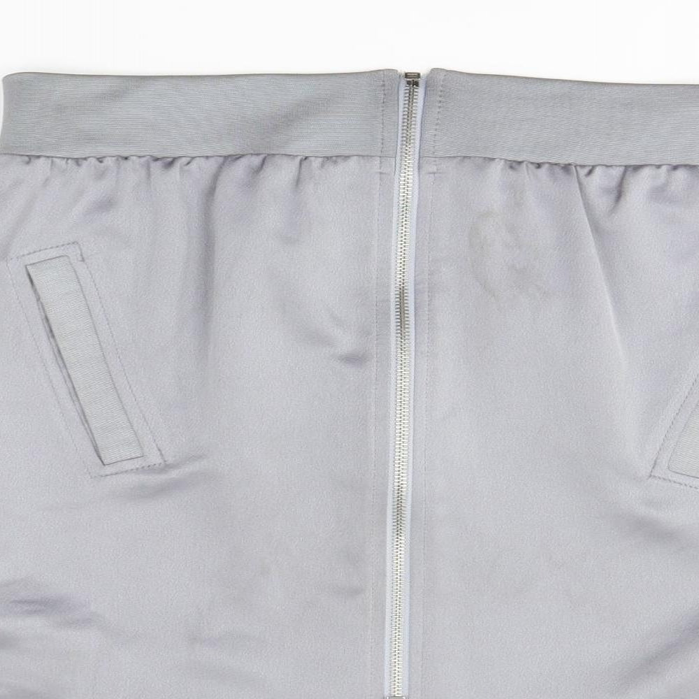 Womens UK Size 8 Topshop Grey Jacket