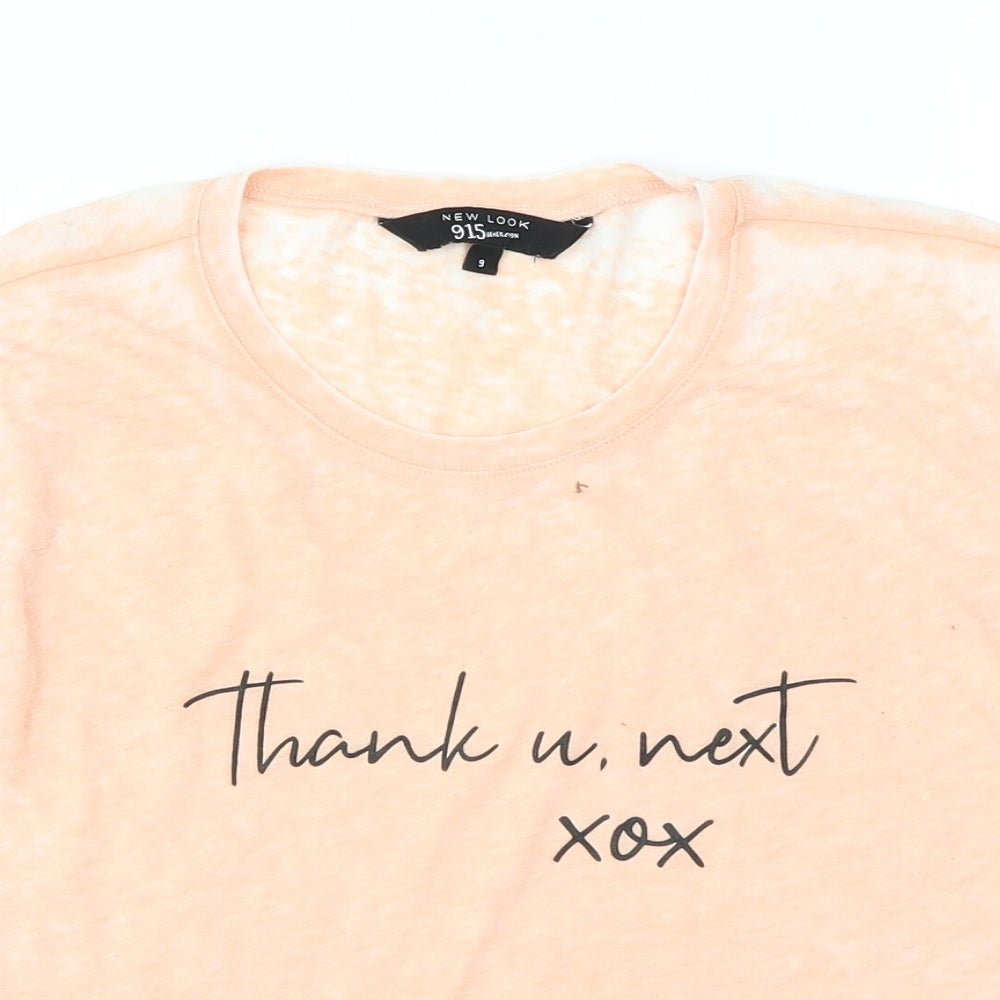 New Look Girls Pink   Basic T-Shirt Size 9 Years