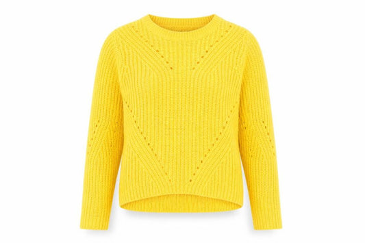 Select Womens Yellow   Pullover Jumper Size 6