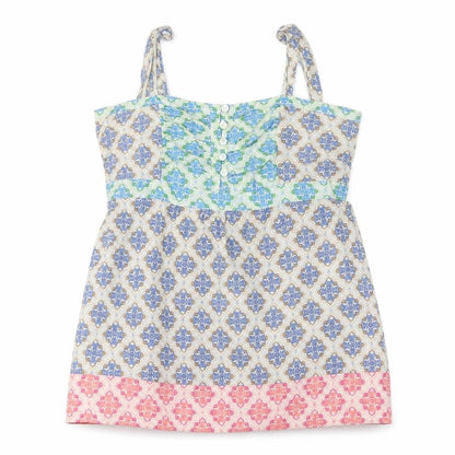 Next Womens Blue Geometric  Basic Blouse Size 12