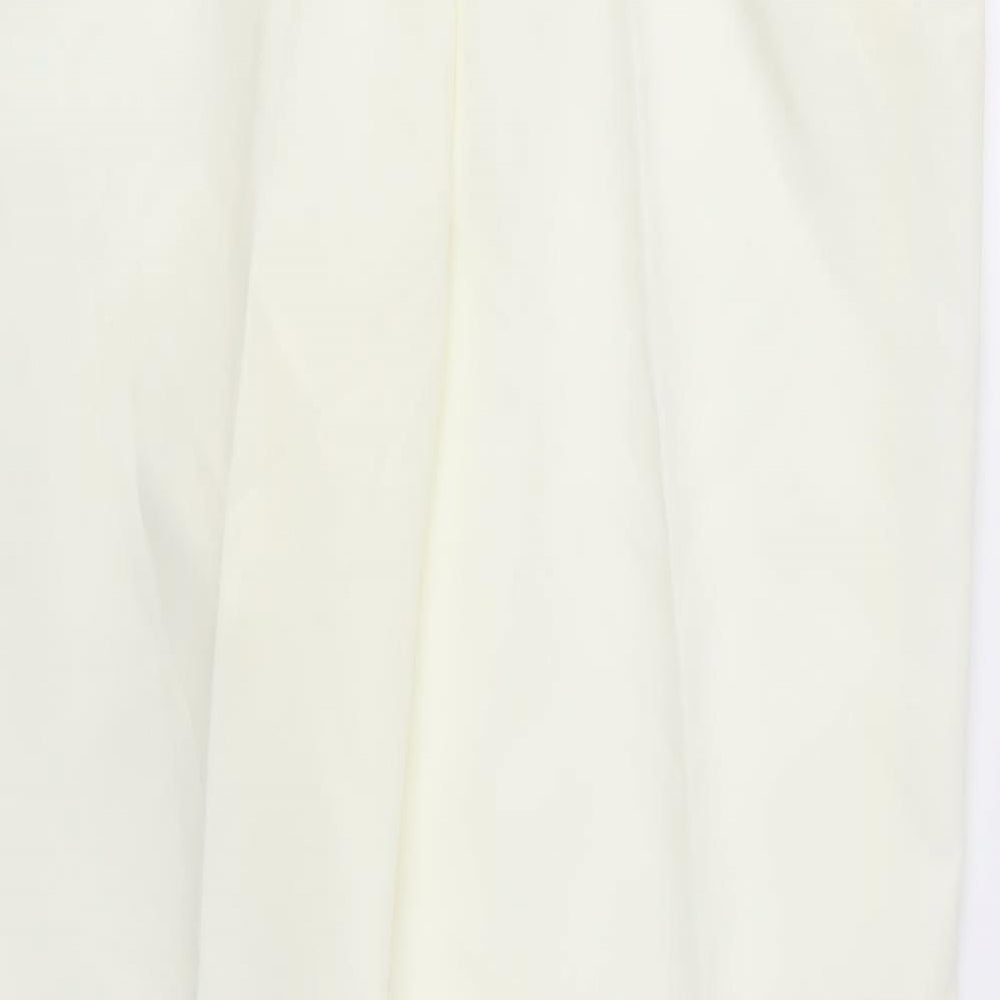 Womens UK Size 18 Afibel Regular Fit  Ivory Trousers