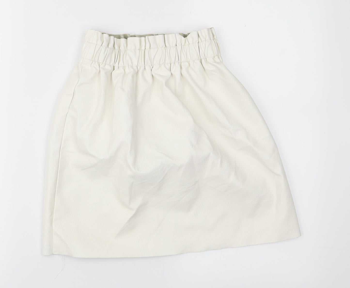 Missguided Womens White   A-Line Skirt Size 6