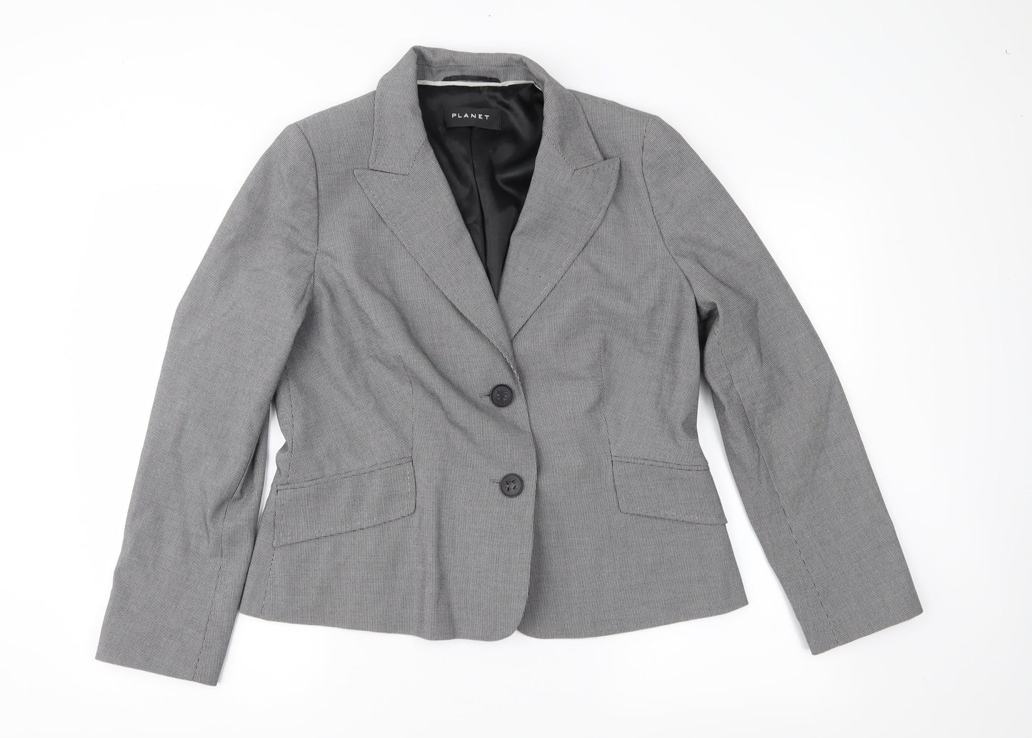 Womens UK Size 14 Planet Regular Grey Suit Jacket