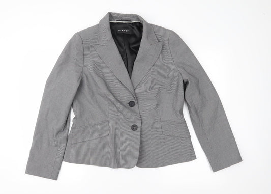 Womens UK Size 14 Planet Regular Grey Suit Jacket