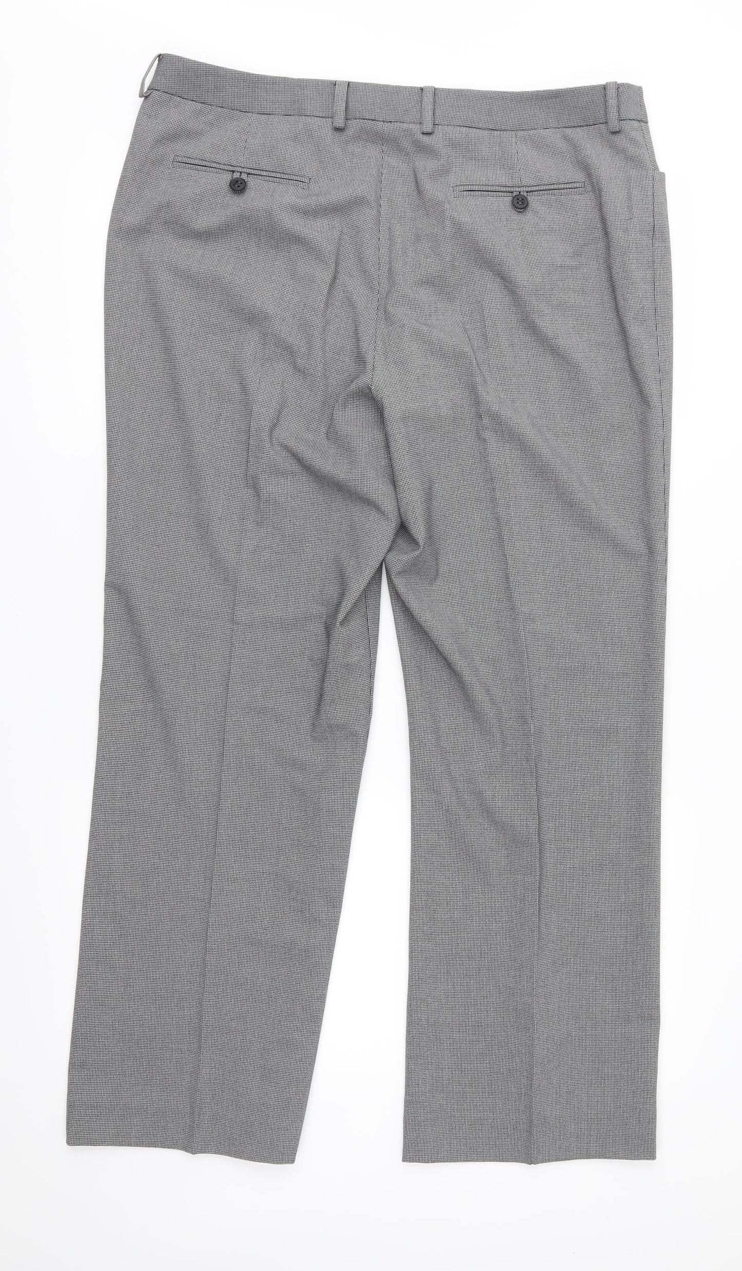 Womens UK Size 14 Planet Regular Fit  Grey Trousers