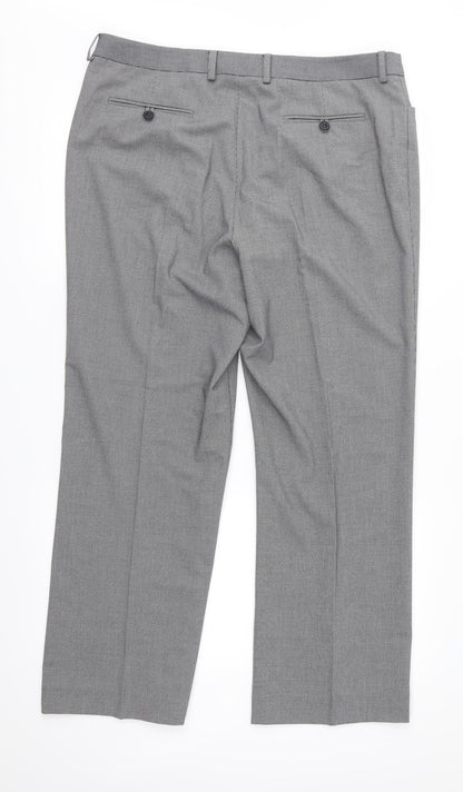 Womens UK Size 14 Planet Regular Fit  Grey Trousers