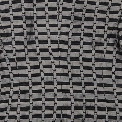 Active Womens Grey Geometric  Jacket Coat Size 10