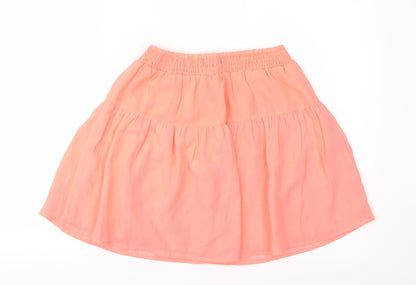 Atmosphere Womens Orange   Peasant Skirt Size 10