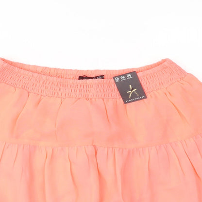 Atmosphere Womens Orange   Peasant Skirt Size 10