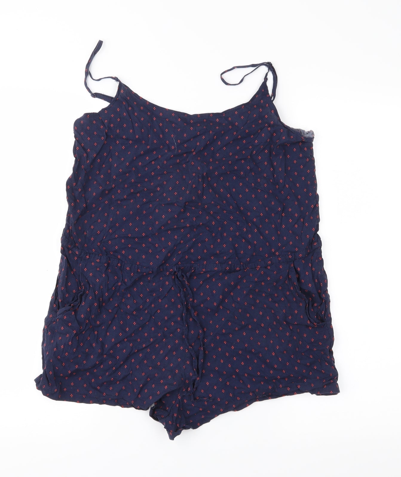 Aerie Womens Black Geometric  Playsuit One-Piece Size M