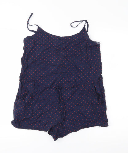 Aerie Womens Black Geometric  Playsuit One-Piece Size M