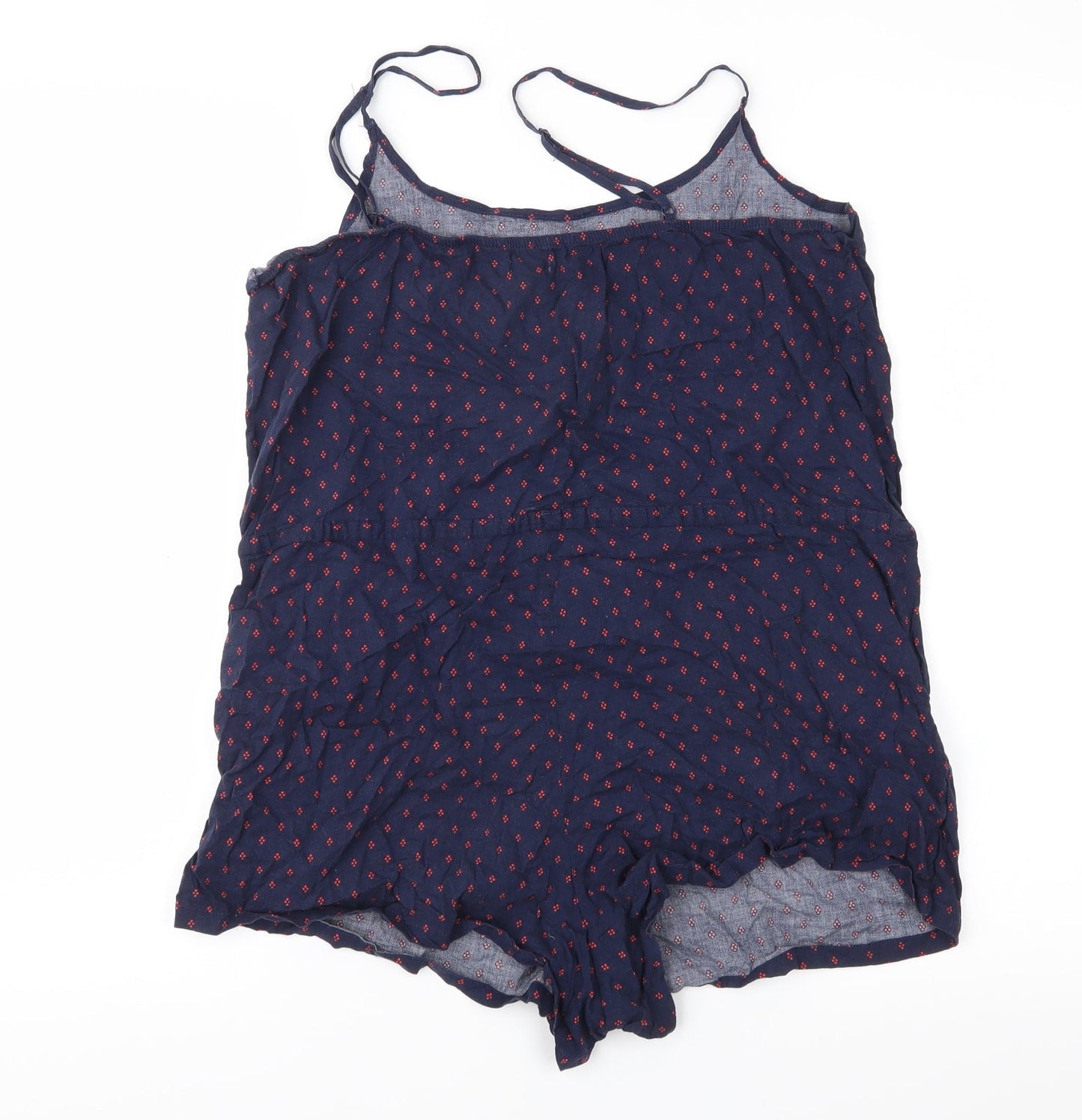 Aerie Womens Black Geometric  Playsuit One-Piece Size M