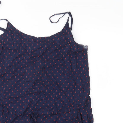 Aerie Womens Black Geometric  Playsuit One-Piece Size M