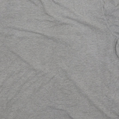 Nickelson Mens Grey    Polo Size L