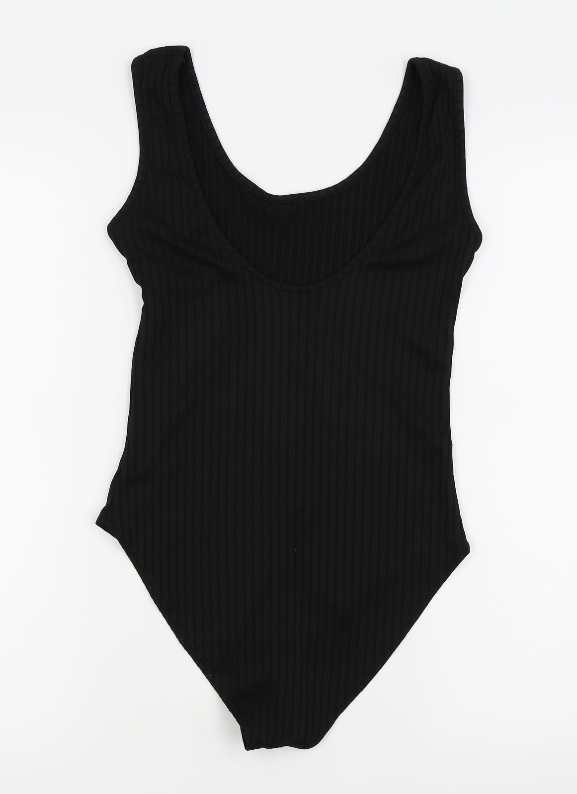 parisian Womens Black   Bodysuit One-Piece Size 8