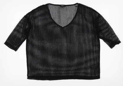 NEXT Womens Black   Basic T-Shirt Size 10