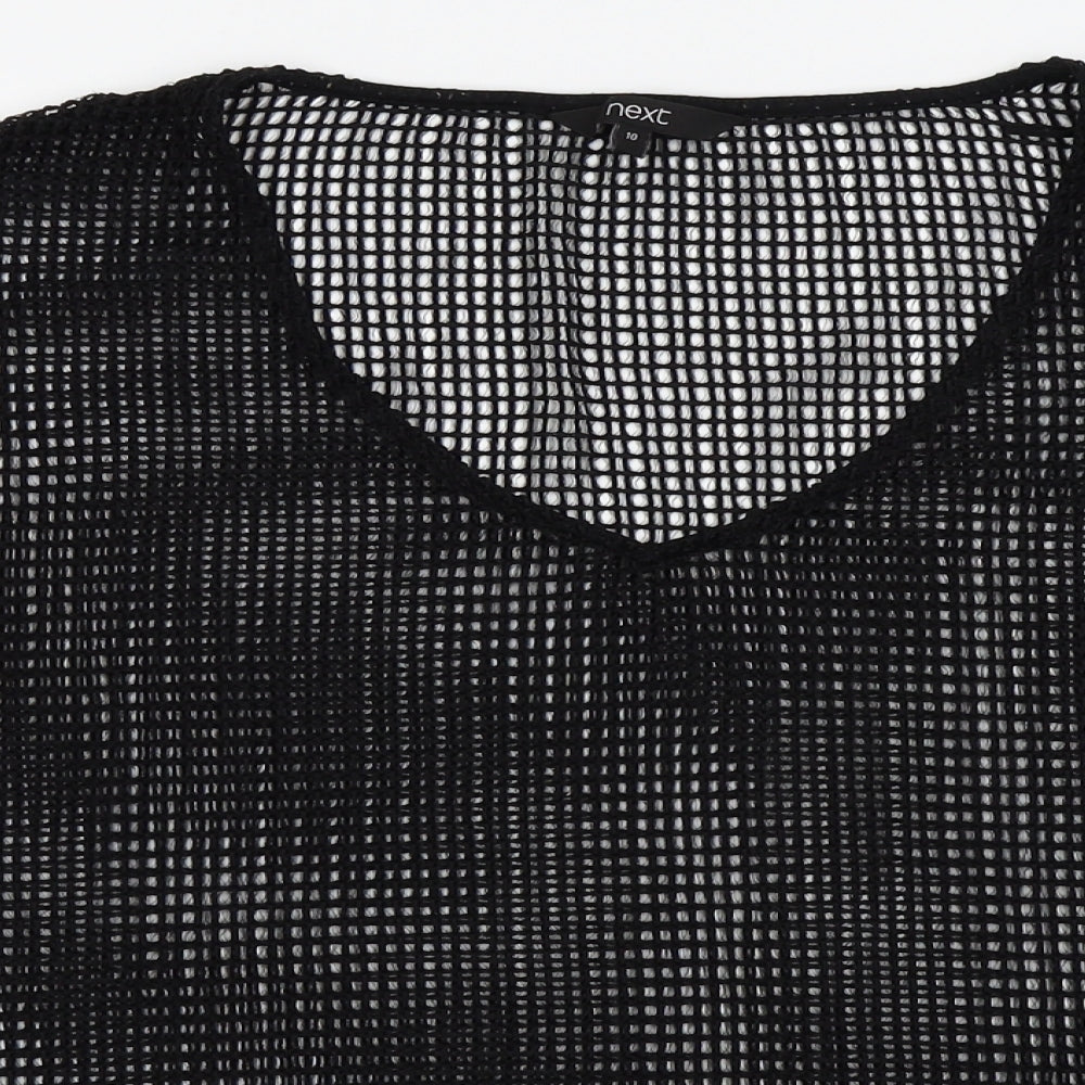 NEXT Womens Black   Basic T-Shirt Size 10