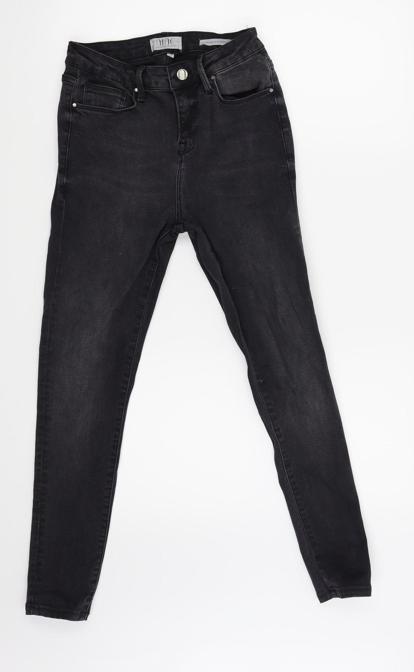 nine Womens Black   Skinny Jeans Size 8 L24 in