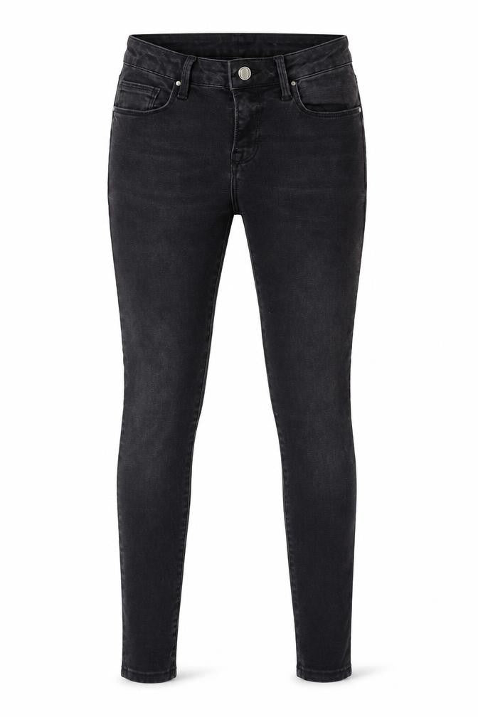 Womens UK Size 8 nine Regular Fit Skinny Black Jeans