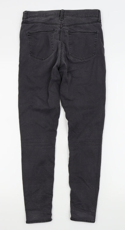 Topshop Womens Black   Skinny Jeans Size 26 in L25 in