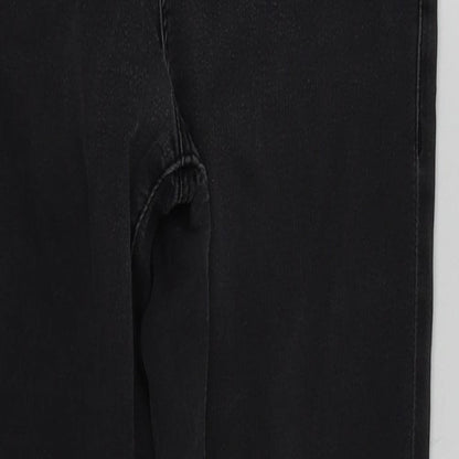 Topshop Womens Black   Skinny Jeans Size 26 in L25 in